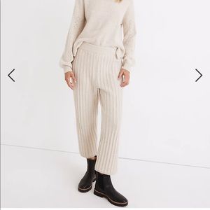 NEW Madewell Mclean Sweater Pants
